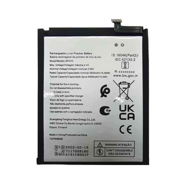 Batería para G719C-N939St-Blade-S6-Lux-Q7/zte-WT410